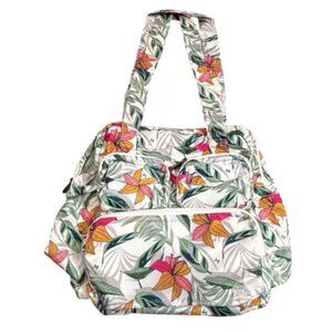 Lug Packable Carry-All - Puddle Jumper Lily Sand NWOT